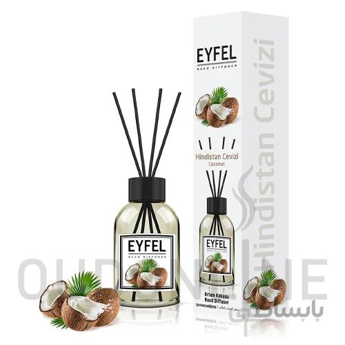 خوشبو کننده هوا ایفل EYFEL مدل نارگیل (کوکونات) Coconut حجم 110 میلی لیتر