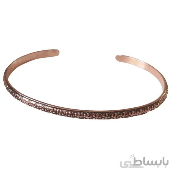 دستبند مسی ارزان مدل گل میخک کد JW66