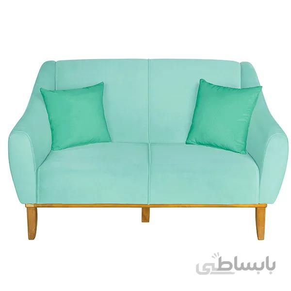 مبل راحتی دو نفره چشمه نور کد MA-407/2-KH-BL