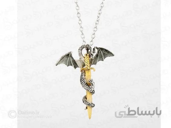 گردنبند شبتاب اژدها محافظ شمشیر 12370
