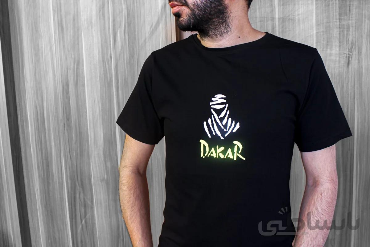 تیشرت مردانه مدل Dakar مشکی