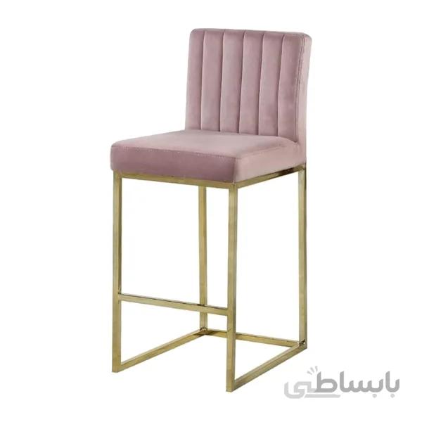 صندلی اپن استیل پشت دار مدل CH1119