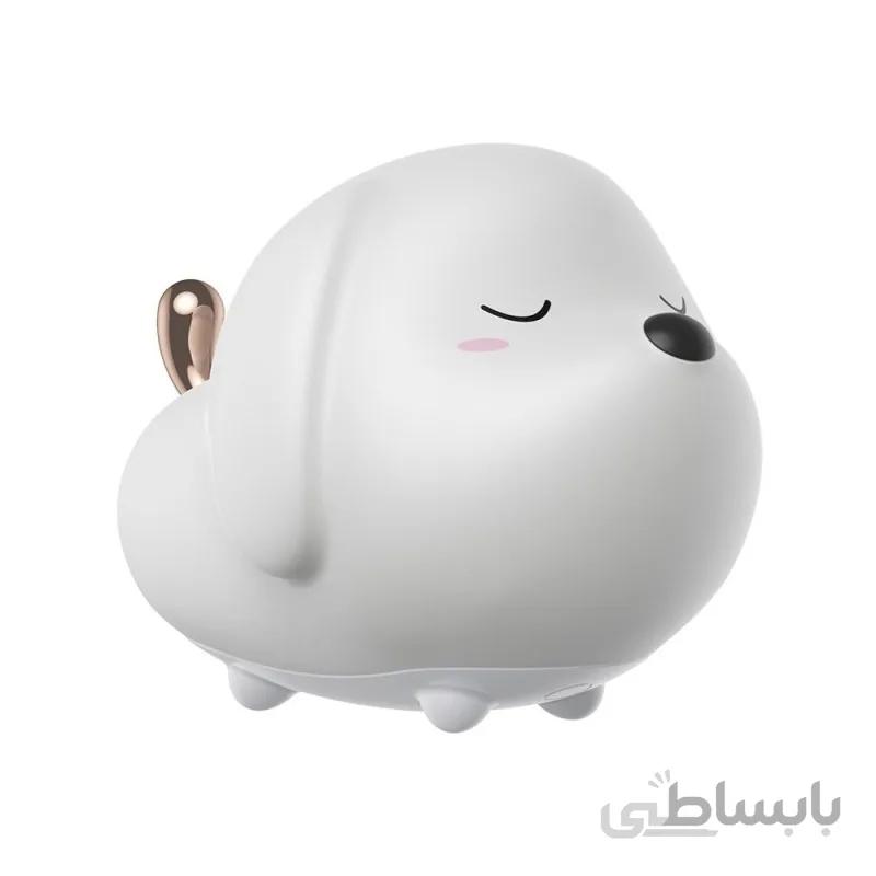 چراغ خواب عروسکی بیسوس مدل Doggie Silicone Night Light DGAM-B02 طرح سگ