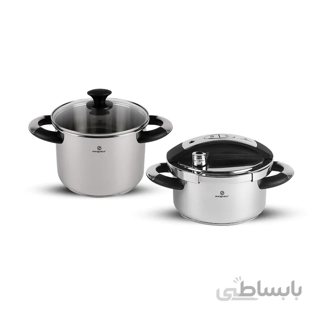 زودپز دوقلو ساپر مدل دیاموند