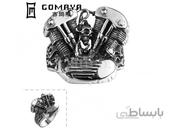 انگشتر مردانه اسپیدی انجین-Gomaya.R.17