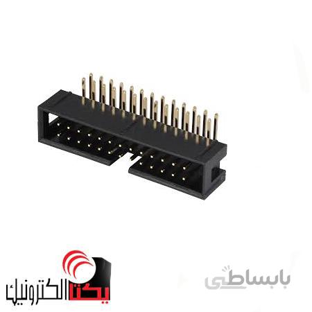 باکس هدر26 پین نری رایت انگل 2.00 میلیمتر