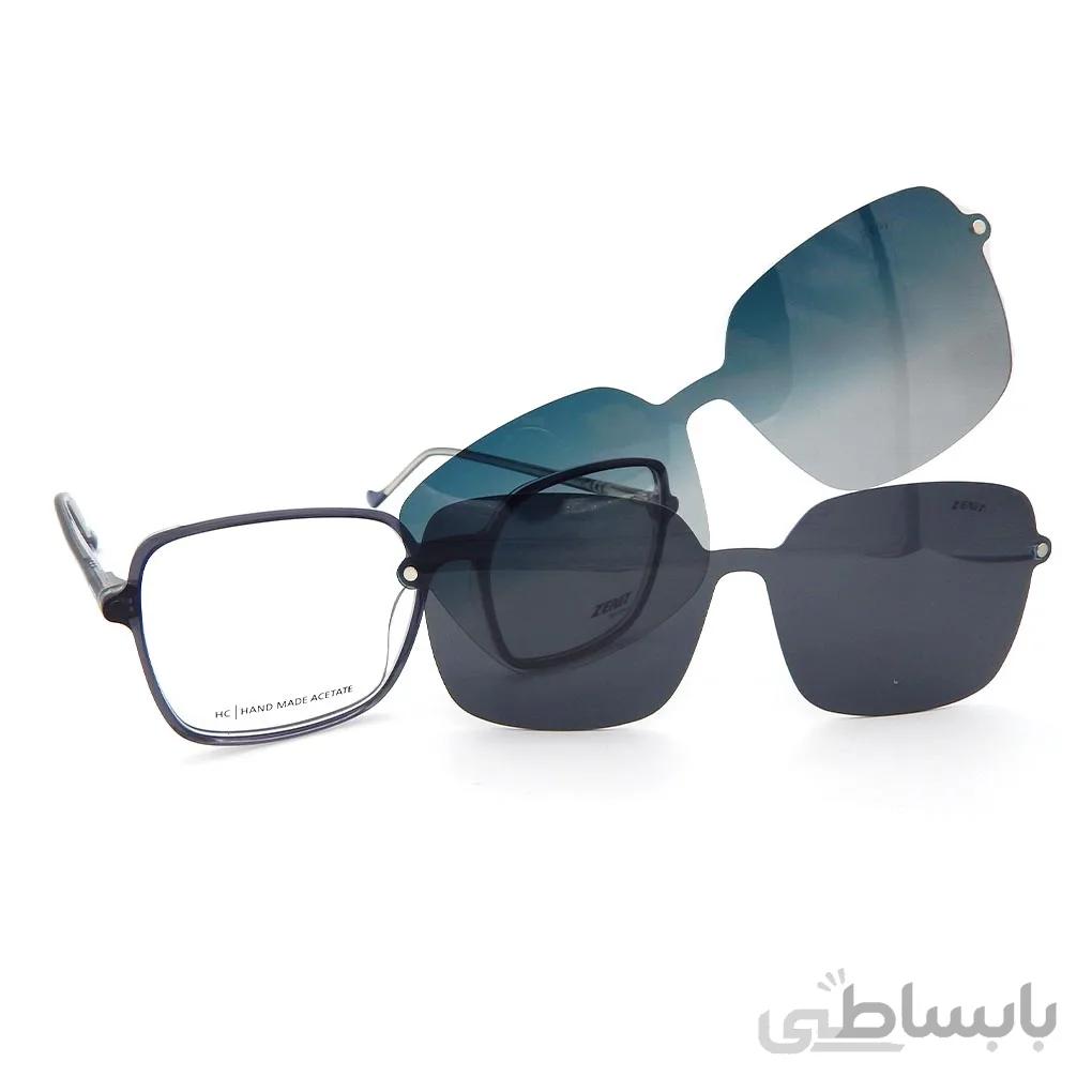 خرید عینک طبی آفتابی (کاوردار مگنتی) ZENiT زنیت ZE1347-C4