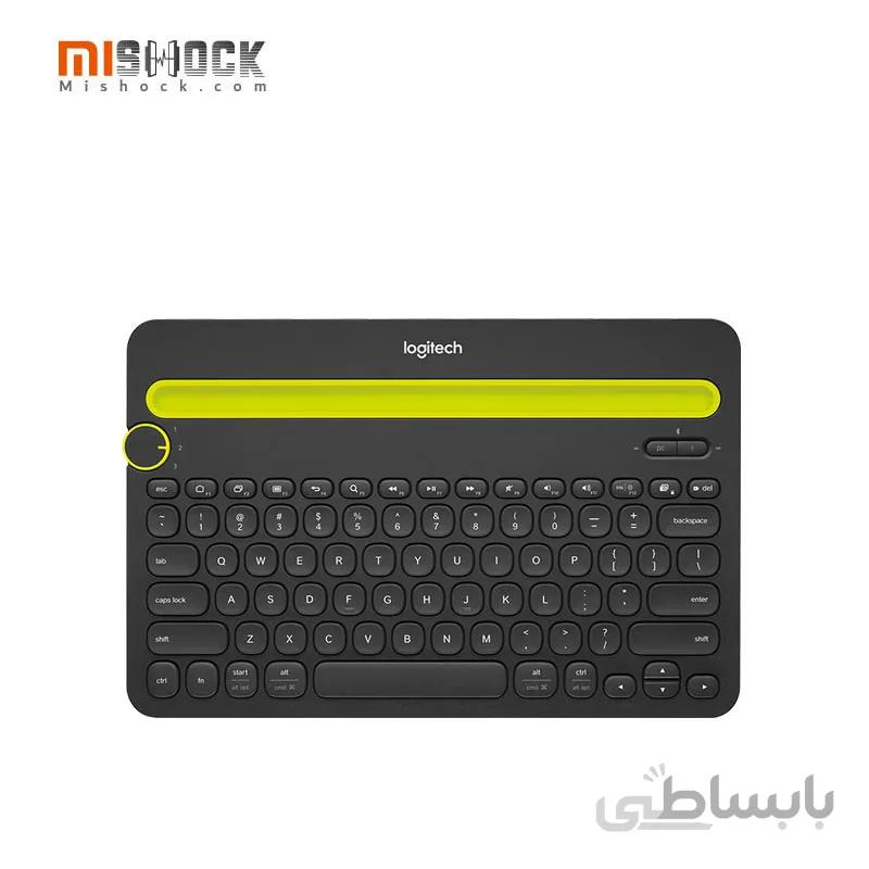 Logitech K480 Multi-Device Bluetooth Keyboard ا کیبرد بی سیم لاجیتک مدل کی 480