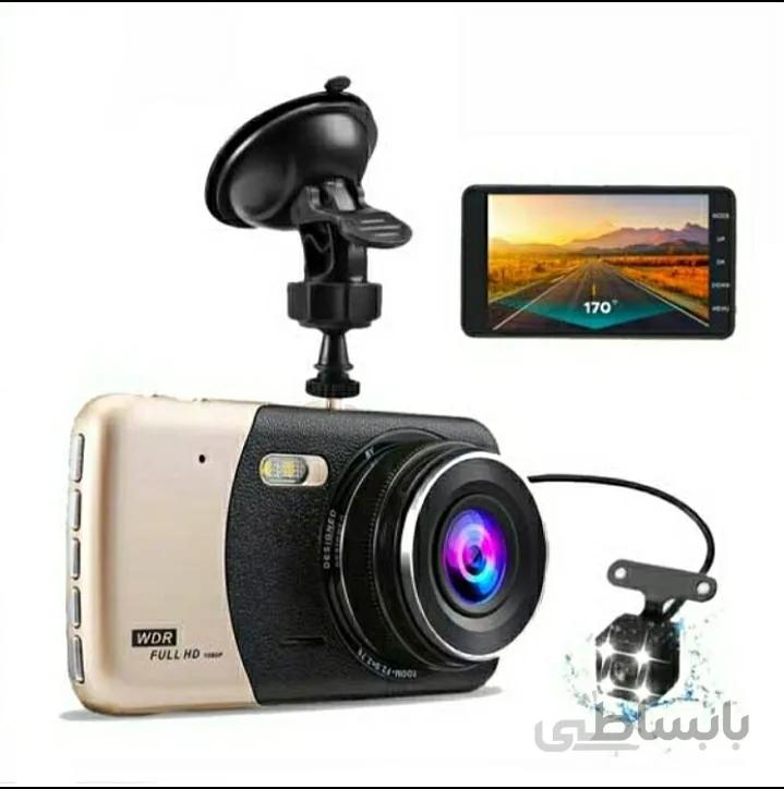 مانیتور ثبت وقایع هولدری مدل h1000 دارای دوربین جلو و عقب