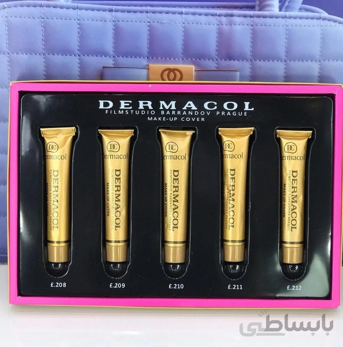 پک 5 عددی کرم پودر درماکول DERMACOL