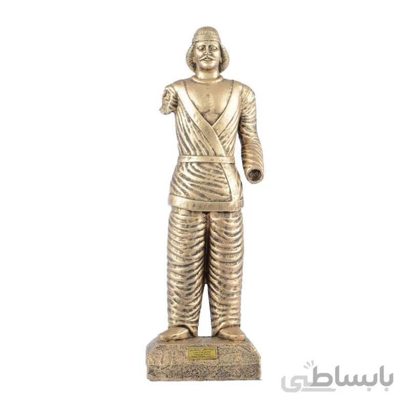 مجسمه تندیس و پیکره شهریار مدل شاهزاده اشکانی شمی کد MO1360