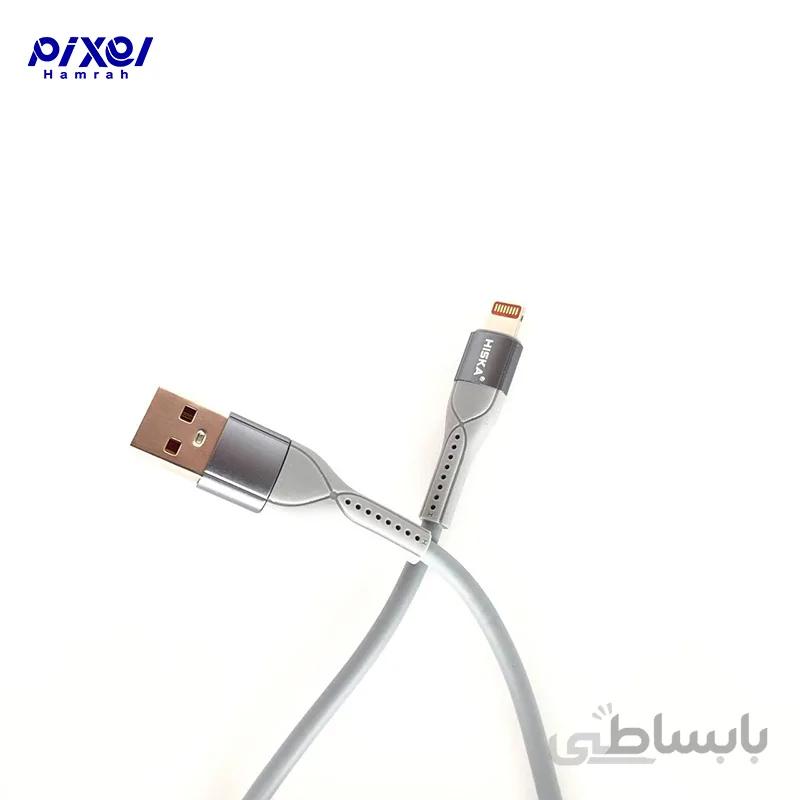 کابل لایتنینگ 100CM HISKA LX301
