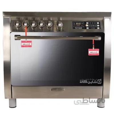 اجاق گاز مبله فر دار تاکنوگاز ا Tacnogas Free Standing Range SFL-SS