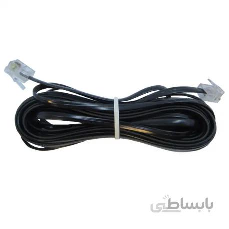 کابل تلفن و مودم 4 پین به طول 5 متر