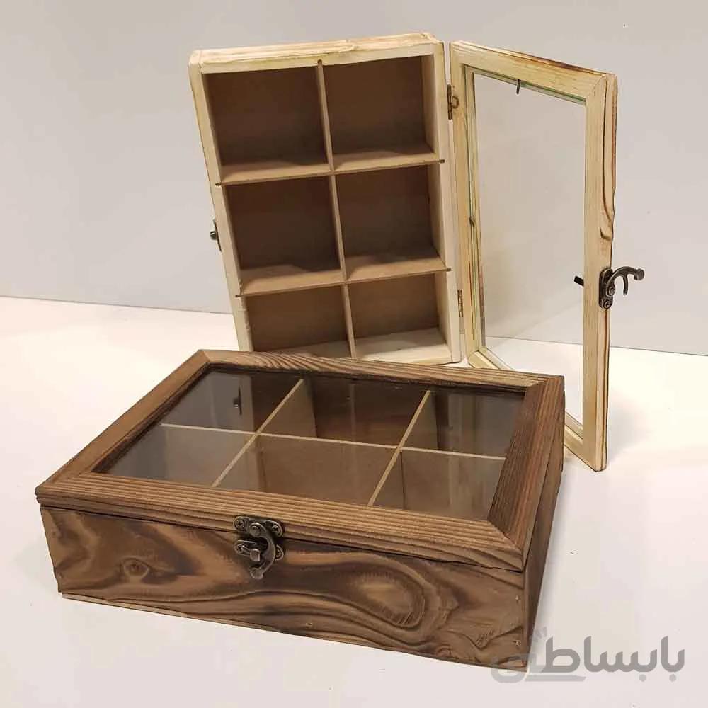 جعبه چای ودمنوش متوسط