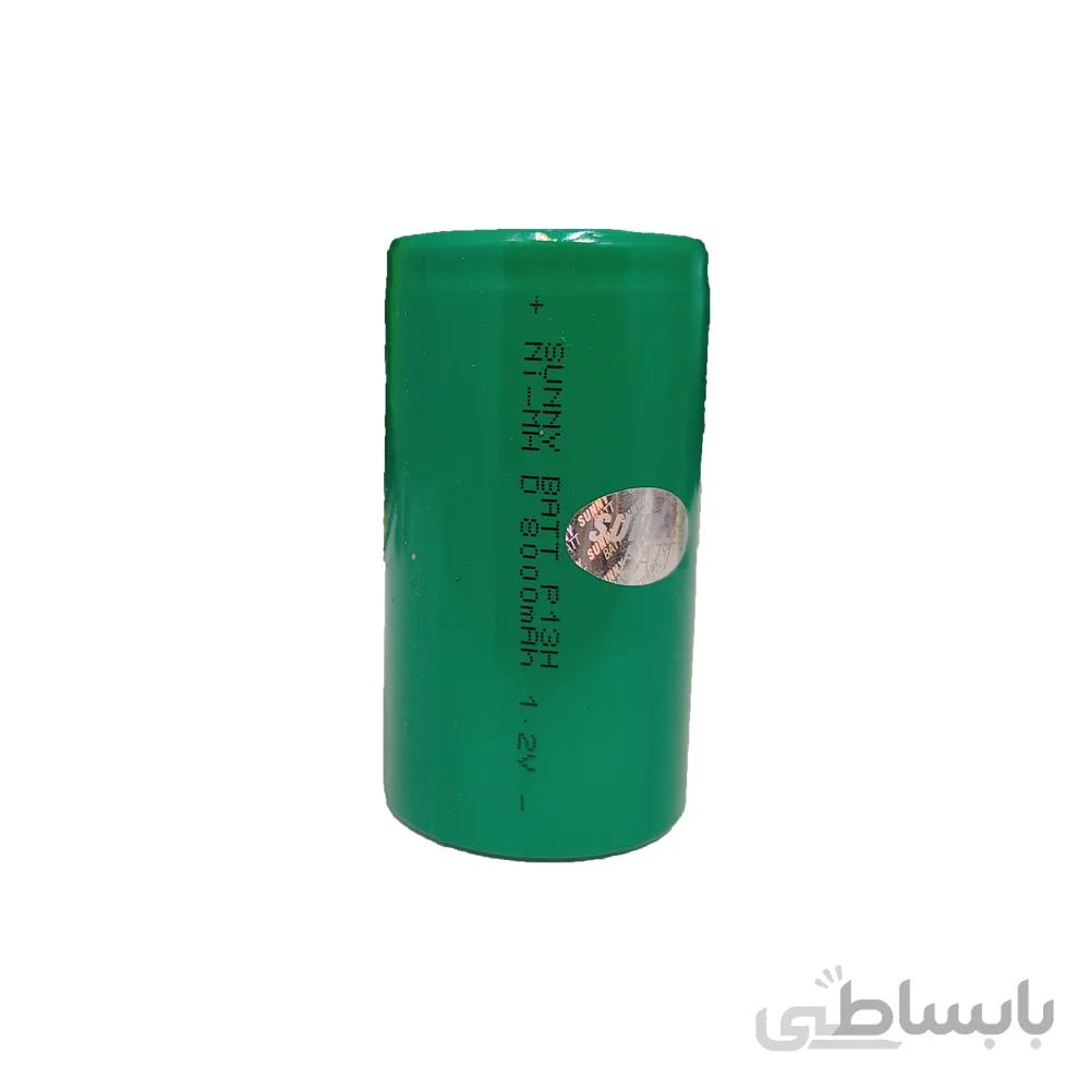 باطری نیکل متال D 8000 mAh SUNYBATT