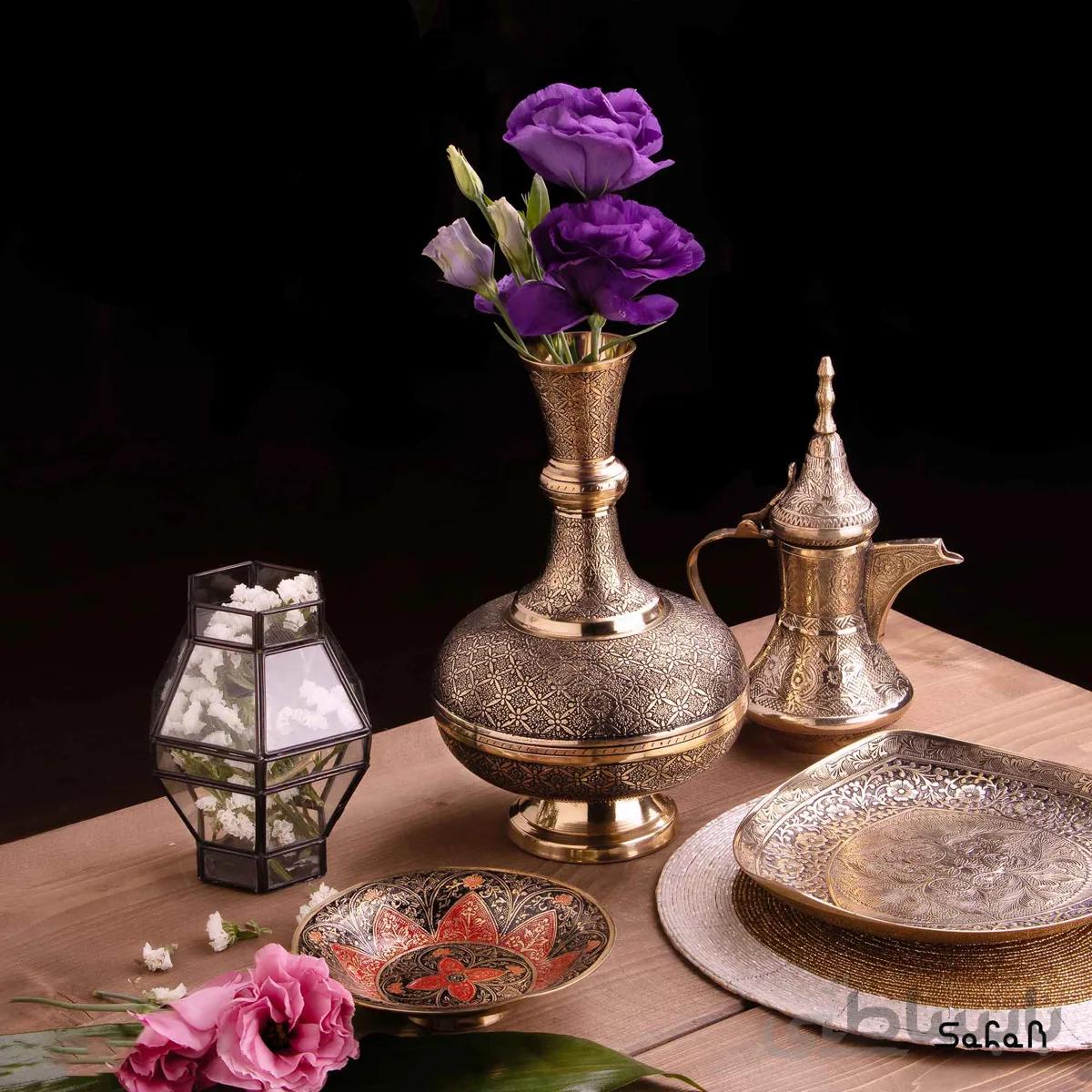 ست پذیرایی برنجی کد 025