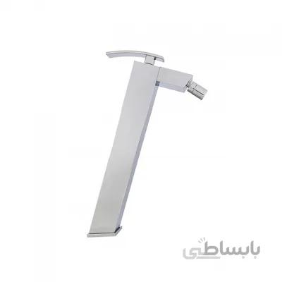 شیر روشویی چهار گوش بلند موست مدل ویکتوریا کروم