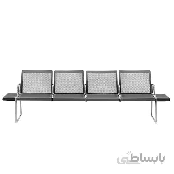 نیمکت ورق پانچ چهارنفره ترانزیت نظری پایه رنگی