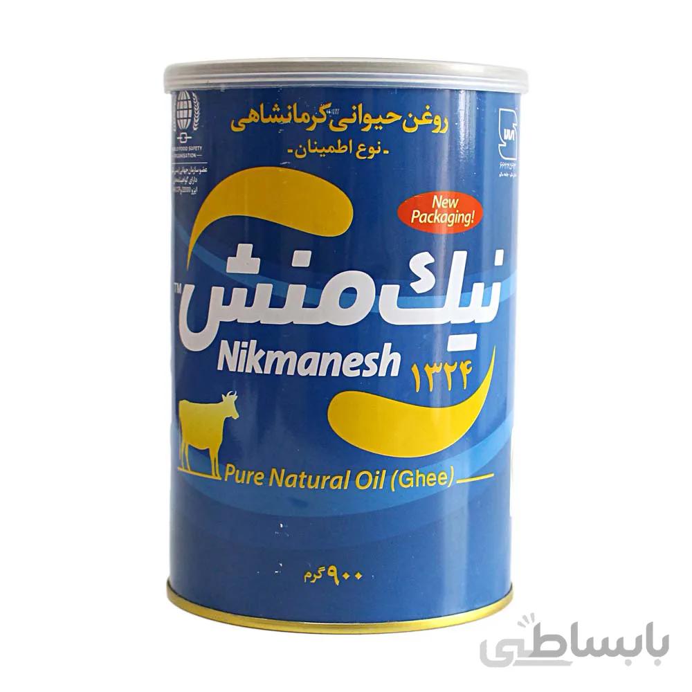 روغن حیوانی گاوی نیک منش 900 گرمی