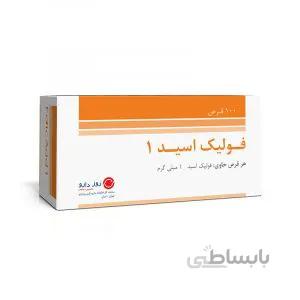 فولیک اسید 1 Folic AcidTab