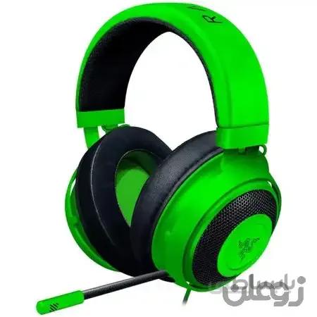 هدست با‌ سیم Razer Kraken - سبز