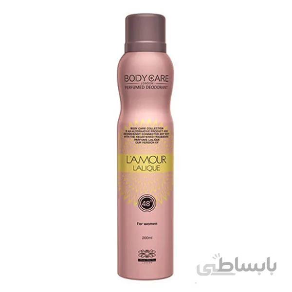بادی کر-اسپری زنانه مدل lamour lalique ا bodycare-lamour lalique spray for women