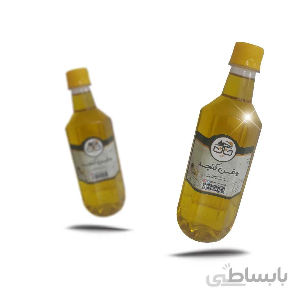 روغن کنجد طبیعی و ارگانیک نیم لیتری