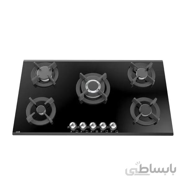 اجاق گاز رومیزی شیشه‌ای آلتون مدل G506 ا ابعاد: 90x50 سانتی متر