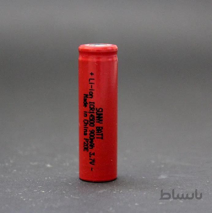 باتری 3.7 ولت لیتیوم یون 14500 – 900 میلی آمپر SUNNY BATT