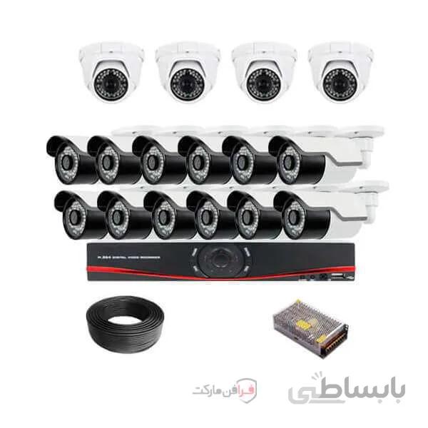 پکیج 16 دوربین ahd سری حرفه ای