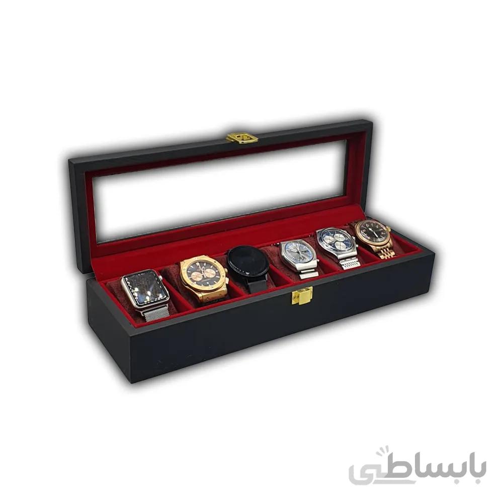جعبه کلکسیونی 6 تایی ساعت مچی Collectible Box For Watch