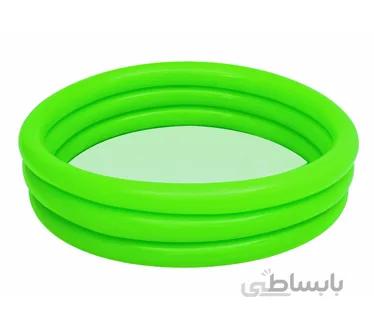 استخر بادی گرد سبز با قطر 122