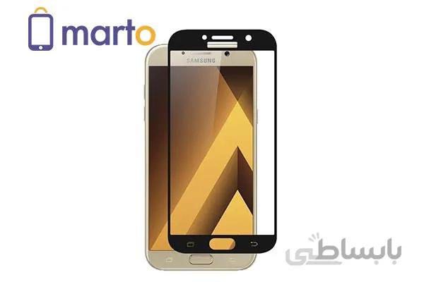محافظ صفحه نمایش شیشه ای بوف مدل 5D مناسب برای گوشی سامسونگ Galaxy A5 2017 ا BUFF 5D glass screen protector for Samsung Galaxy A5 (2017)