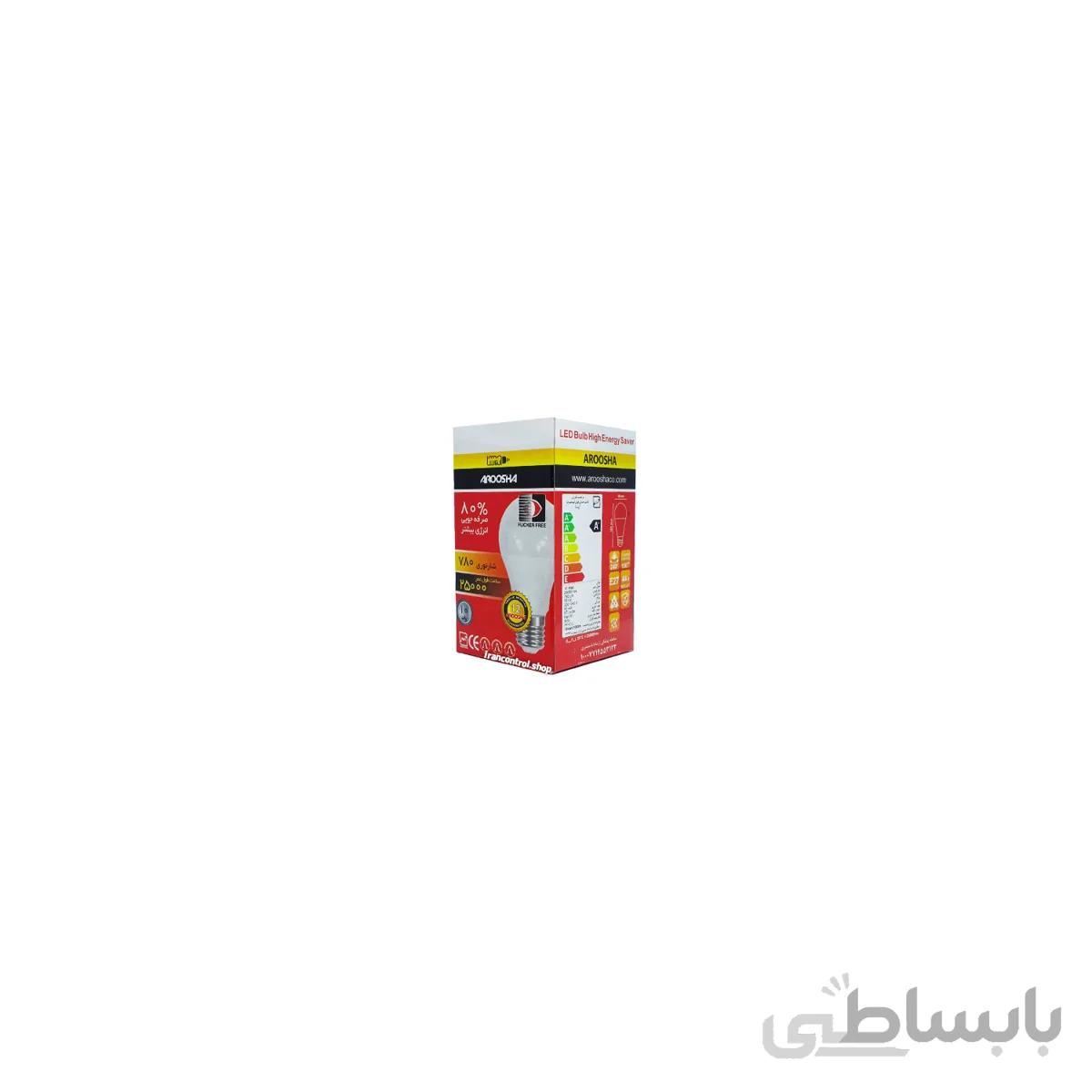 لامپ حبابی فوق کم مصرف 10 وات اروشا AROOSHA