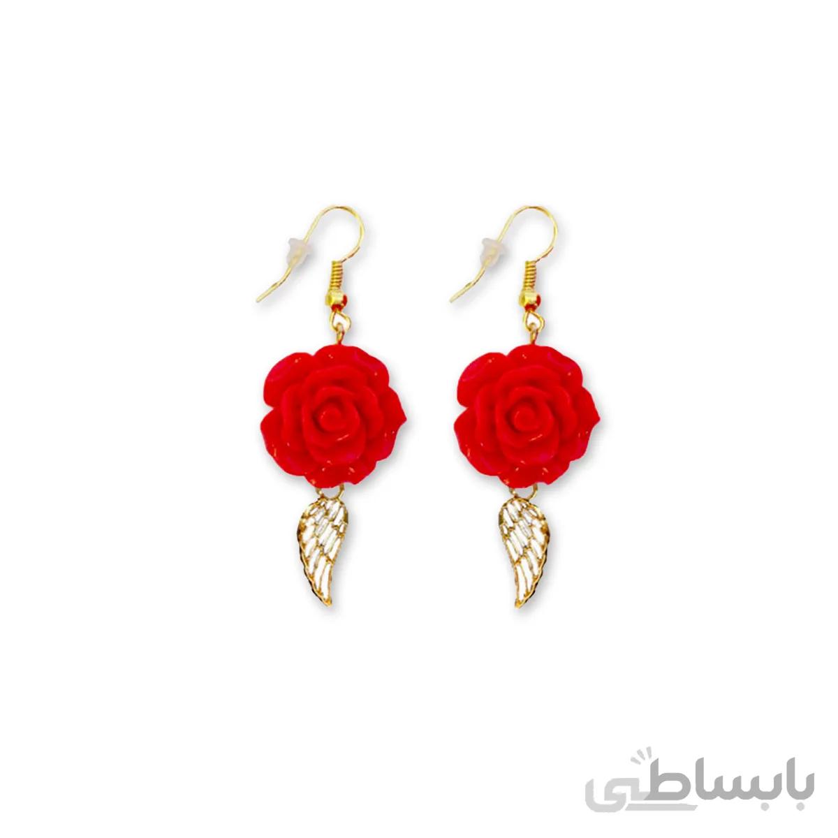 گوشواره زنانه فرشته گل ها