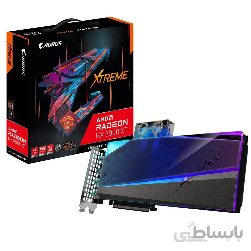 کارت گرافیک گیگابایت مدل AORUS RX 6900 XT XTREME WATERFORCE 16GB