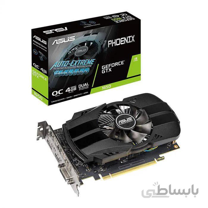 کارت گرافیک مدل 1650 ASUS 4G