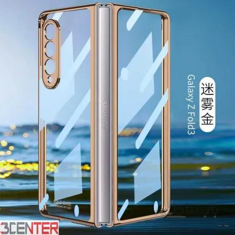 کاور اورجینال شفاف محافظ صفحه و محافظ لنز دار GKK سامسونگ Galaxy Z FOLD 3