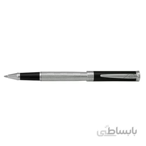 روان نویس پیر کاردین نیمه مشکی استیل مدل Marshal-Sl ا Pierre Cardin Marshal-Sl Rollerboll pen