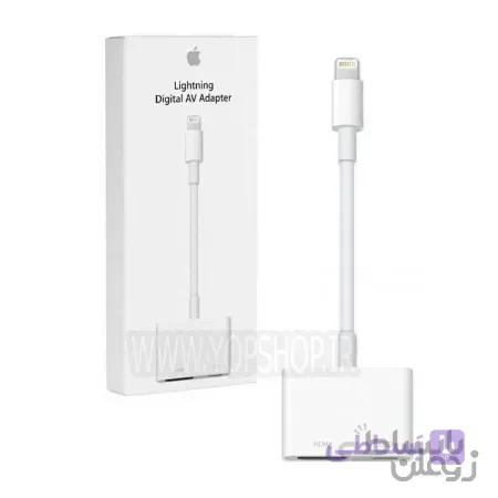 مبدل لایتنینگ به HDMI مدل Lightning Digital AV Adapter