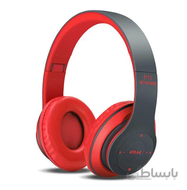 هدفون بلوتوث مدل p15 ا P15 Bluetooth Headphones
