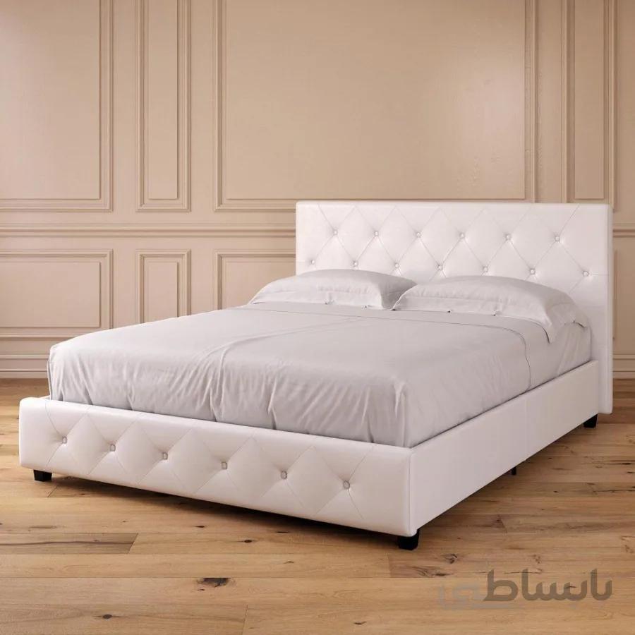 تخت خواب دونفره مدل ایسلا سایز 160×200 سانتی متر
