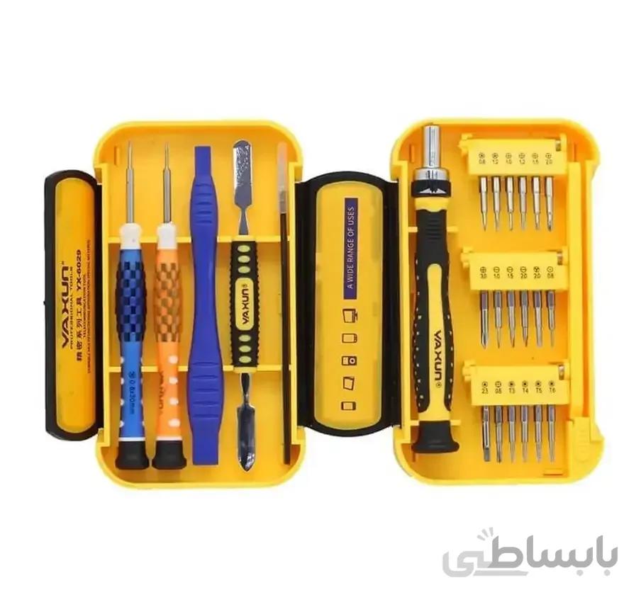 ست پیچ گوشتی تعمیرات موبایل یاکسون YX-6029 ا YAXUN precision YX-6029 telecommuncation tools