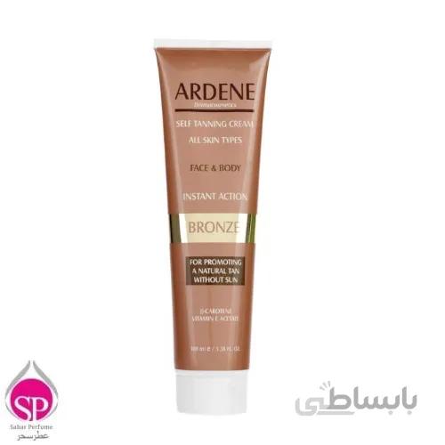 کرم برنزه کننده Arden مدل Face And Body Skin حجم 100 میلی لیتر