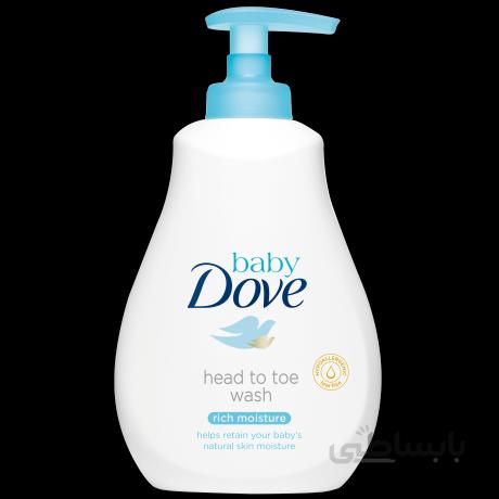 ژل حمام کودک داو Dove مدل rich moisture
