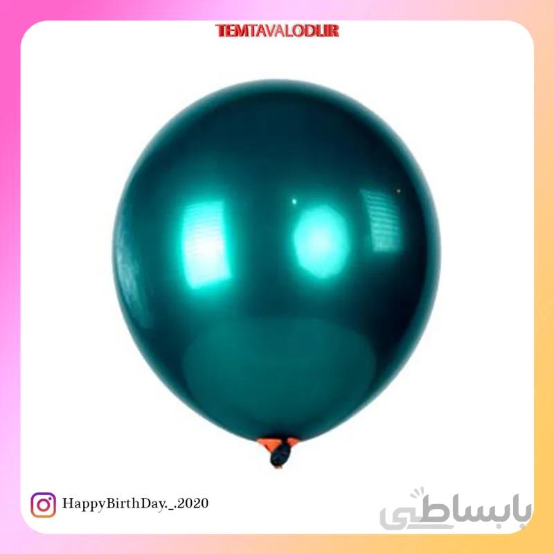 بادکنک کریستالی سبز کله غازی