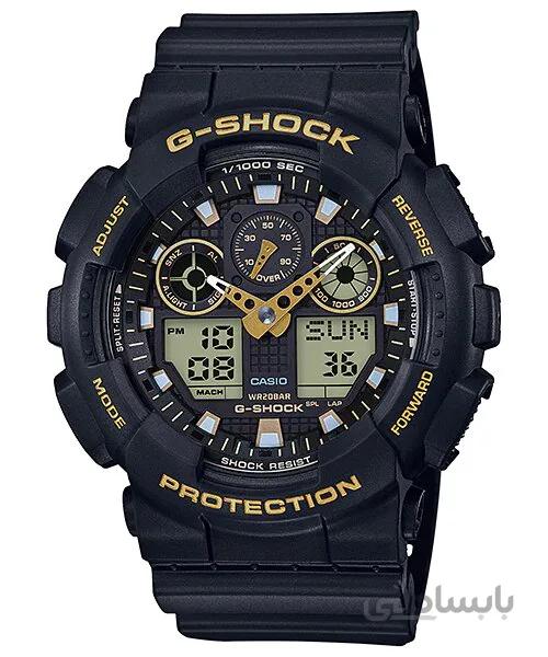 ساعت مچی مردانه کاسیو جی شاک مدل GA-100GBX-1A9 ا GA-100GBX-1A9
