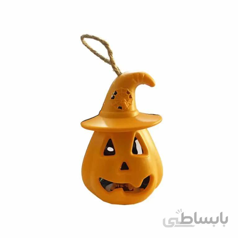 شمع چراغ دار کدو هالووین مدل STC271