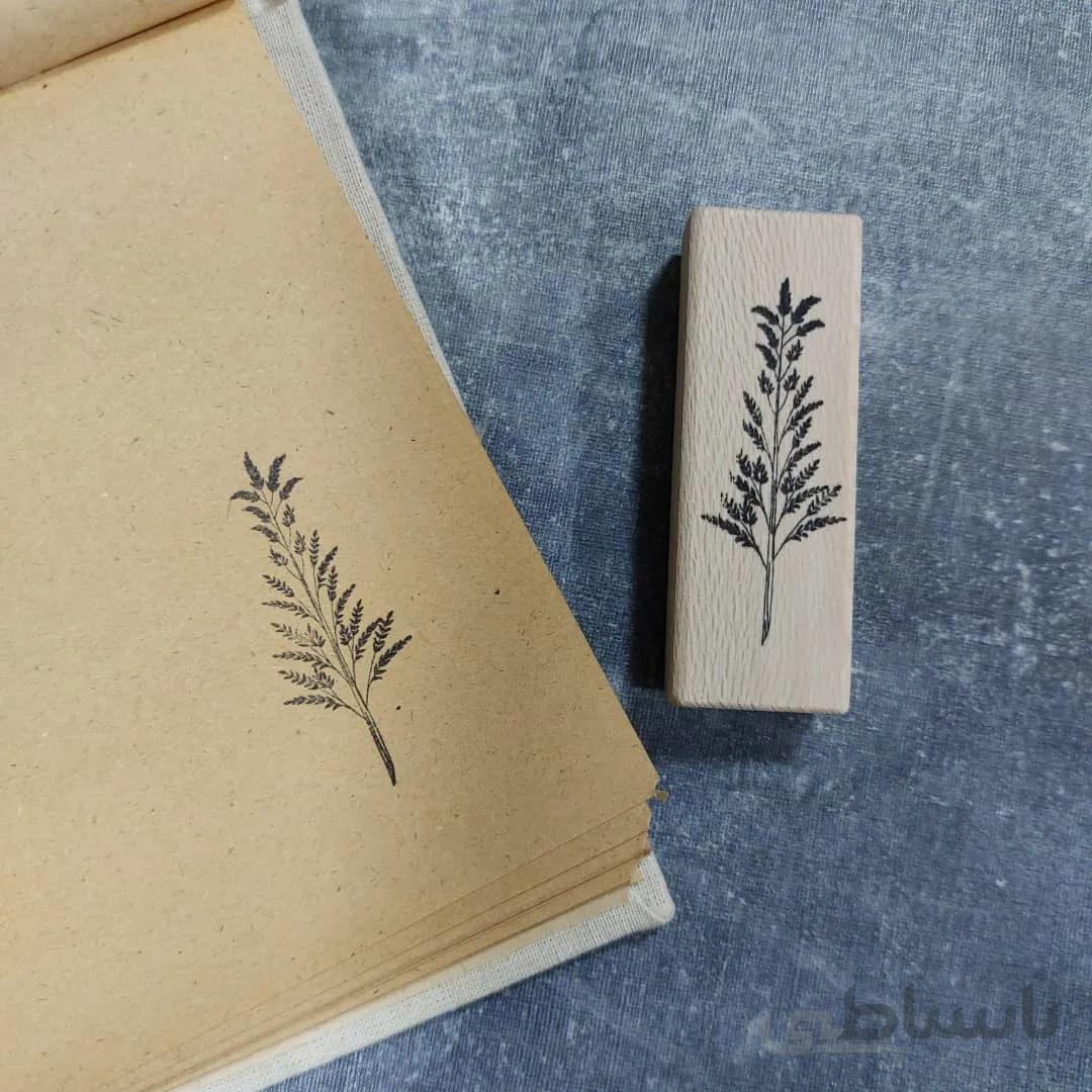مهر طرح گل گندم